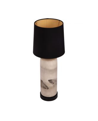 Table Lamp H.Painted Grey Baclk