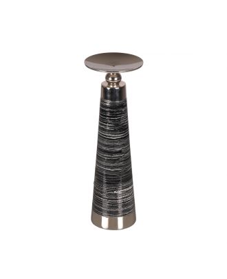 Pillar Holder Alum Blk Silv 