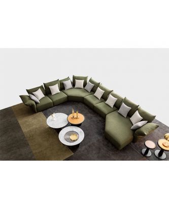 Bologna Sectional Green 