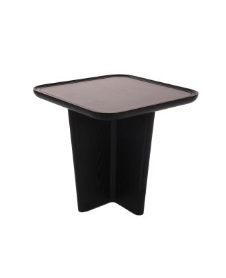 End Table -Leather Top 