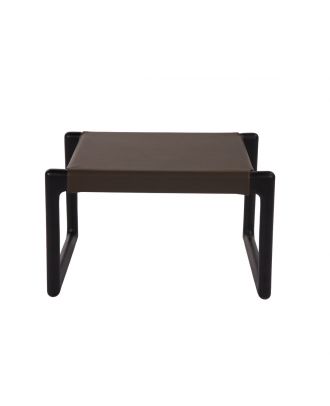 Stool Bench  Leather D.Grey