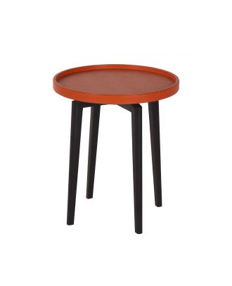End Table- Leather Top