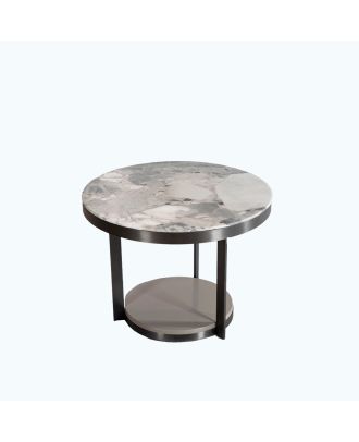 Side Table -Marble(Grey)