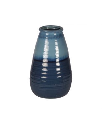 Reactive Vase Ceram Blue 